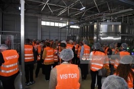 Xarici diplomatlar “İstisu” mineral su zavoduna baş çəkiblər - FOTO - VİDEO