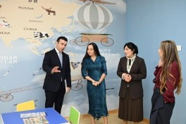 Şamaxının Göylər kəndində körpələr evi-uşaq bağçası istifadəyə verilib