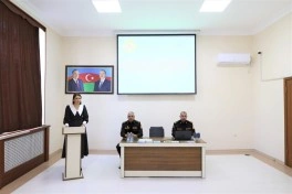 FHN Naxçıvan Tibb Kollecində fövqəladə hallarda davranış qaydaları barədə tədbir keçirib