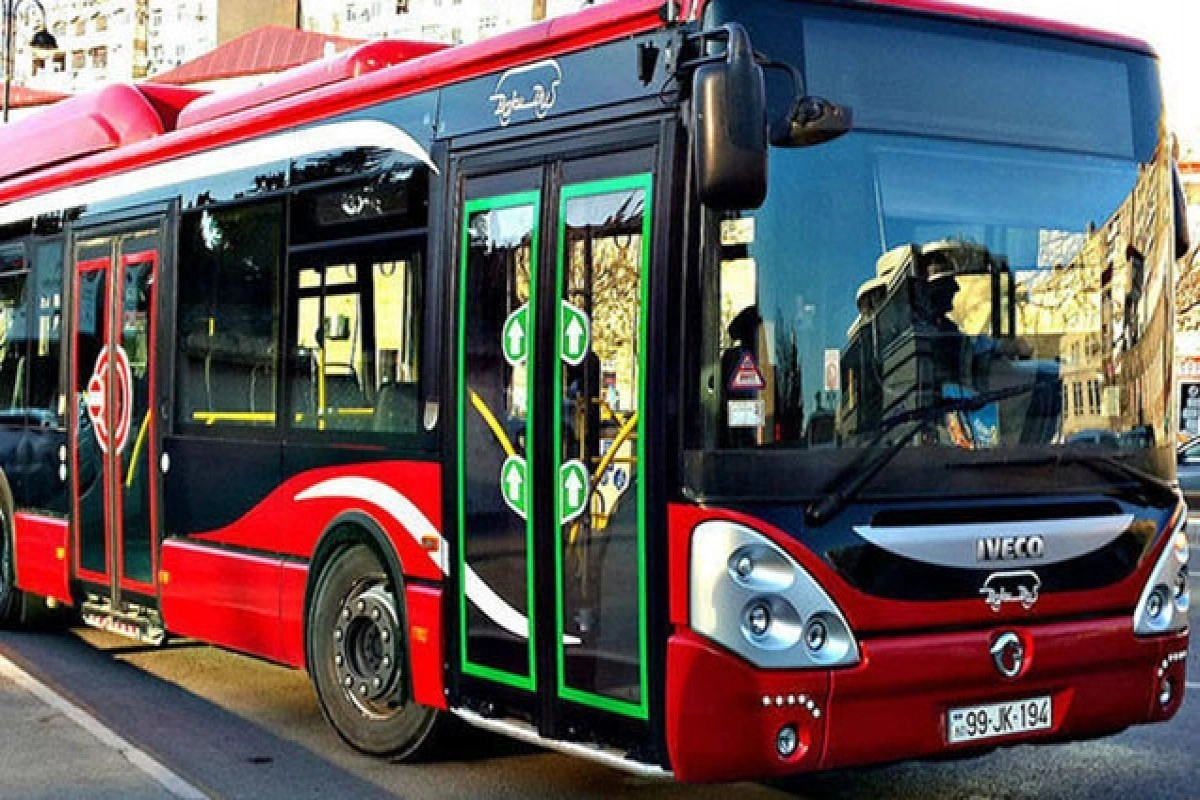 Paytaxtda 7 avtobus marşrutunun hərəkət sxemi müvəqqəti dəyişdirilir