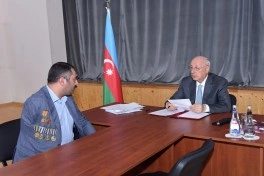 Zakir Fərəcov növbəti səyyar qəbul keçirib