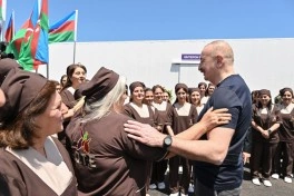Xocalı şəhərində “Qarabağ Tekstil Evi” MMC istifadəyə verilib - FOTO