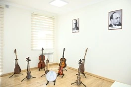 Leyla Əliyeva Şəki Şəhər İncəsənət Məktəbində olub - FOTO