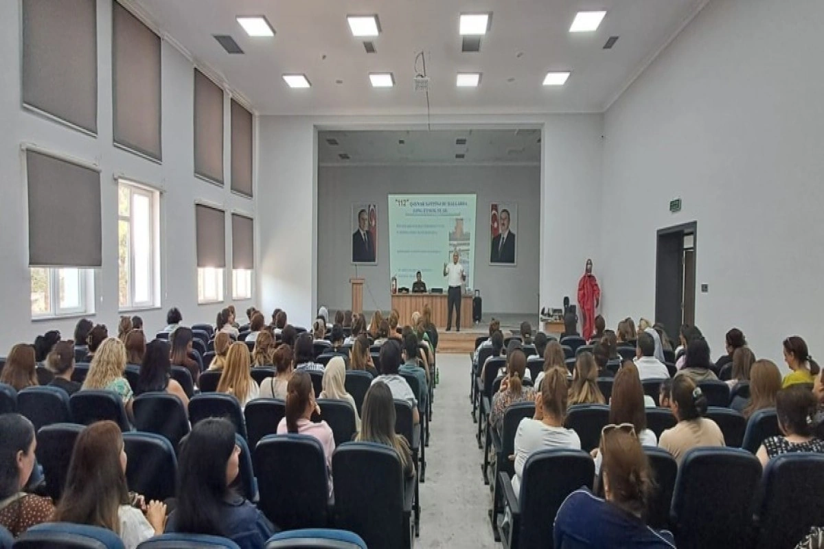FHN-in Sumqayıt Regional Mərkəzi mülki müdafiə kursları keçirib