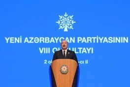 Yeni Azərbaycan Partiyasının VIII Qurultayı keçirilib - YENİLƏNİB-2