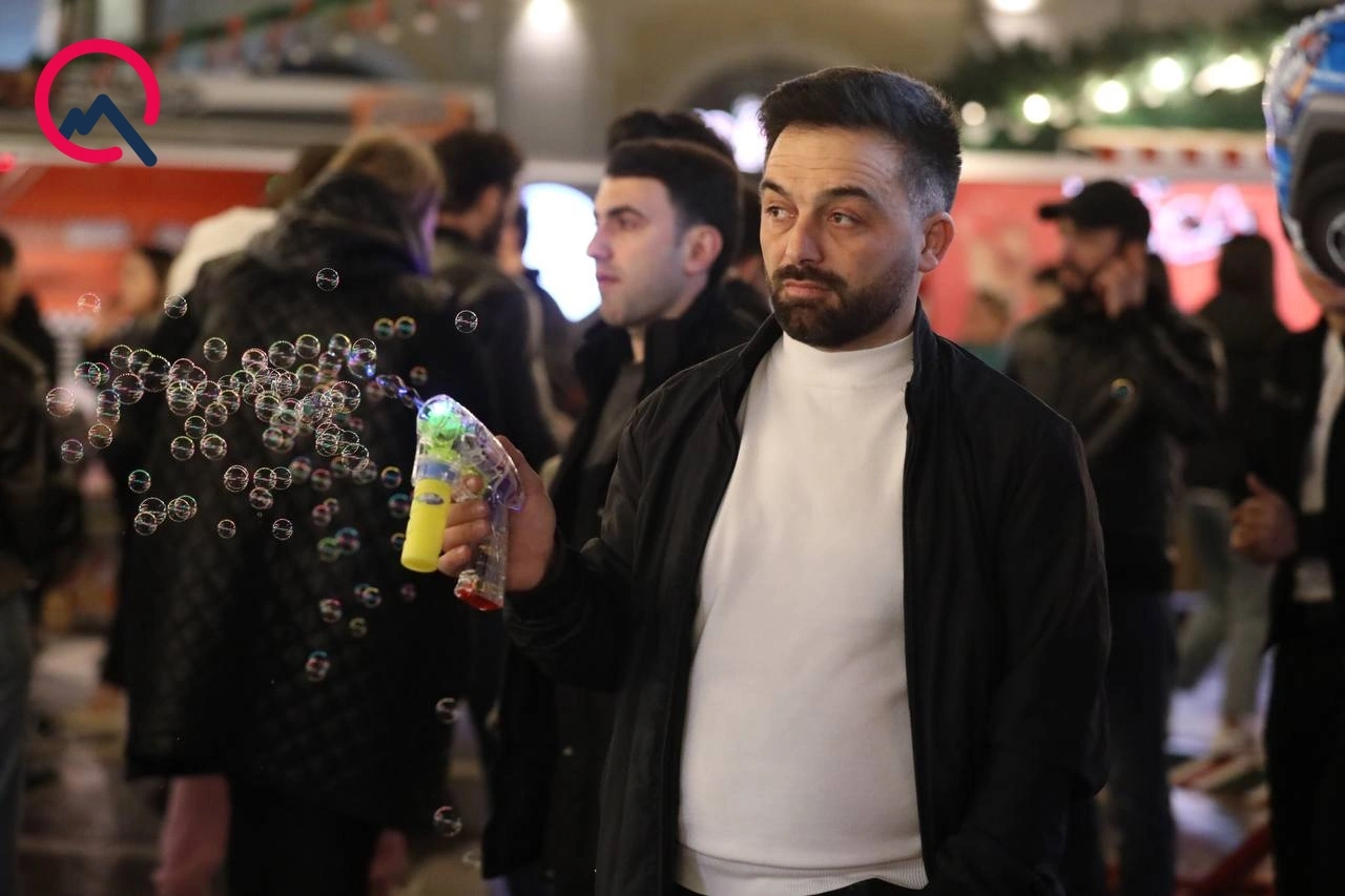 Bakıda axşam yarmarkası...  - Fotolar