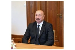 Azərbaycan və Almaniya prezidentlərinin geniş tərkibdə görüşü olub