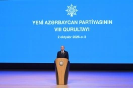 Yeni Azərbaycan Partiyasının VIII Qurultayı keçirilib - YENİLƏNİB-2
