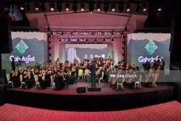 XV Qəbələ Beynəlxalq Musiqi Festivalının təntənəli bağlanış konserti keçirilib - FOTO