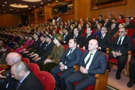 Leyla Əliyeva Türkmənistan Dövlət Simfonik Orkestrinin konsertini izləyib - FOTO