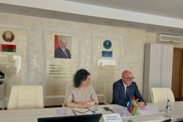 Firudin Qurbanov Belarusda bir sıra görüşlər keçirib - FOTO