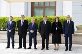 Qəbələdə Çexiyanın Baş naziri Andrey Babişin rəsmi qarşılanma mərasimi olub