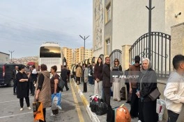 Zəngilan şəhərinə və Cəbrayılın Şükürbəyli kəndinə köç karvanları yola salınıb - FOTO