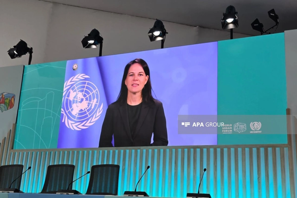 Annalena Berbok: Yeni Şəhər Gündəliyi bizim ortaq yol xəritəmiz olaraq qalır