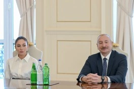 Dövlət başçısı İlham Əliyev Vyetnamın Vitse-prezidenti ilə görüşüb