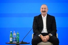 Prezident İlham Əliyev IV Şuşa Qlobal Media Forumunun açılışında iştirak edib - VİDEO - FOTO