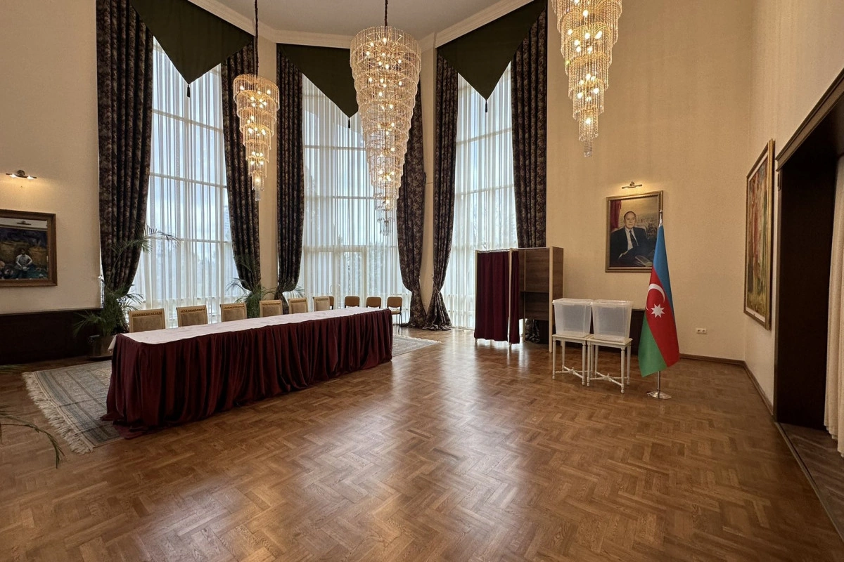 Azərbaycanın Türkiyədəki səfirliyində seçki məntəqələri yaradılıb