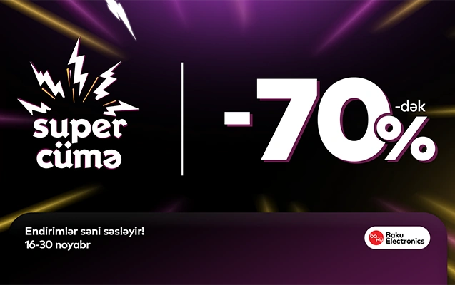 Baku Electronics endirimləri ilə alış-verişə səslədi!