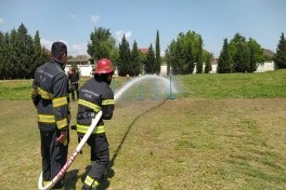 “Gənc xilasedici və yanğınsöndürən” yarışlarının zona birinciliyi keçirilib