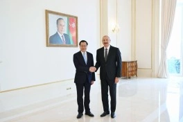 Prezident İlham Əliyev Çin Baş prokurorunu qəbul edib