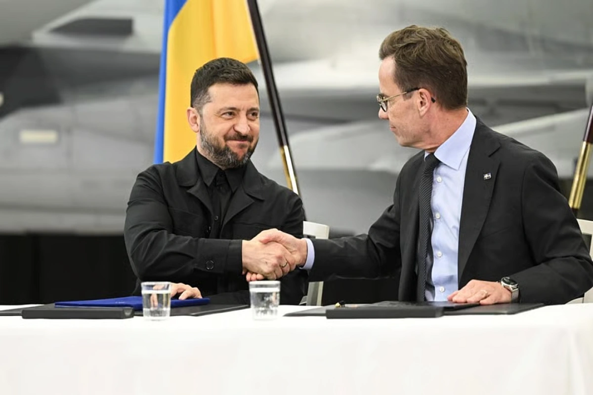 İsveç Ukraynaya "Gripen" qırıcıları hədiyyə edəcək