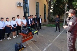 Dövlət Yanğından Mühafizə Xidməti  “açıq qapı günü” keçirib - FOTO