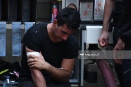 Bakıda istifadəsiz tikilidə baş verən yanğın məhdudlaşdırılıb - VİDEO - FOTO - YENİLƏNİB