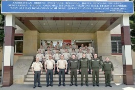 Belarus MN-in Qoşun Xidməti İdarəsinin rəisi Azərbaycana səfər edib