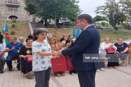 Növbəti köç karvanı Xankəndiyə çatıb, açarlar təqdim olunub - FOTO - YENİLƏNİB-1