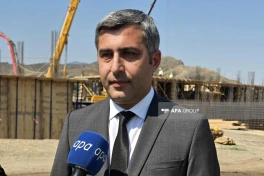 Qubadlıda ilk yaşayış məhəlləsinin tikintisi davam etdirilir - FOTO
