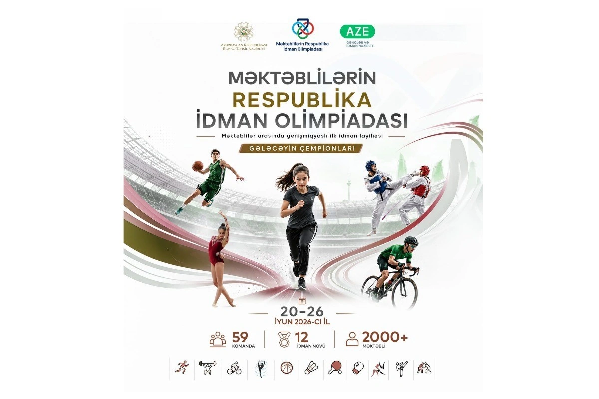 Məktəblilərin Respublika İdman Olimpiadasına start verilir