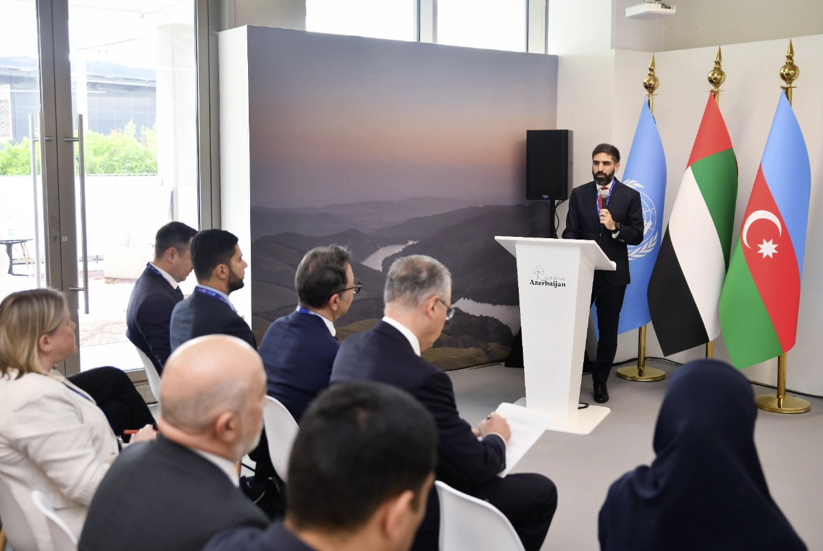Muxtar Babayev və Rövşən Nəcəf Dubayda tədbirdə