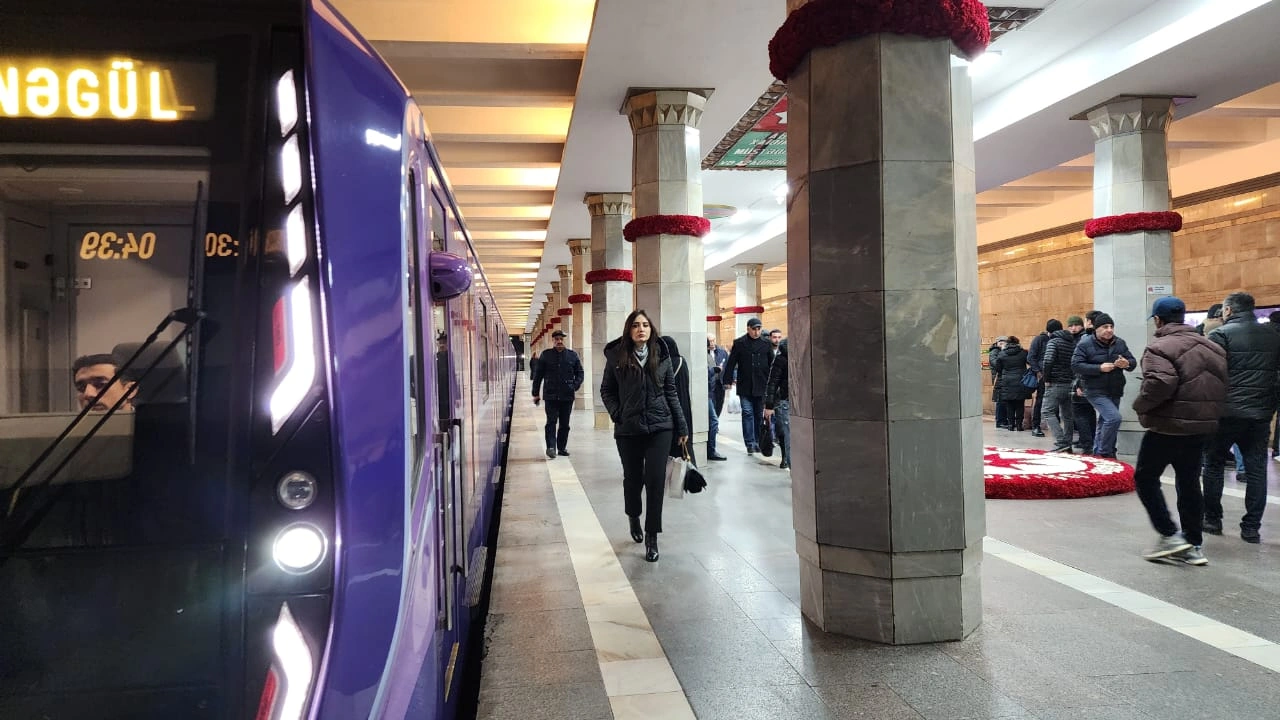 “20 Yanvar” stansiyası hazırda  - Fotolar