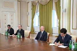 Prezident İlham Əliyev Niderlandın xarici işlər nazirini qəbul edib