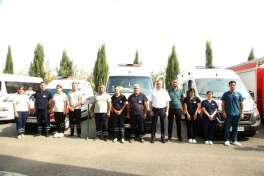 FHN-in Qarabağ Regional Mərkəzi nümunəvi mülki müdafiə məşqi keçirib