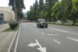 Xankəndidə Silahlı Qüvvələrin 108-ci ildönümü ilə əlaqədar hərbi yürüş keçirilir - FOTO