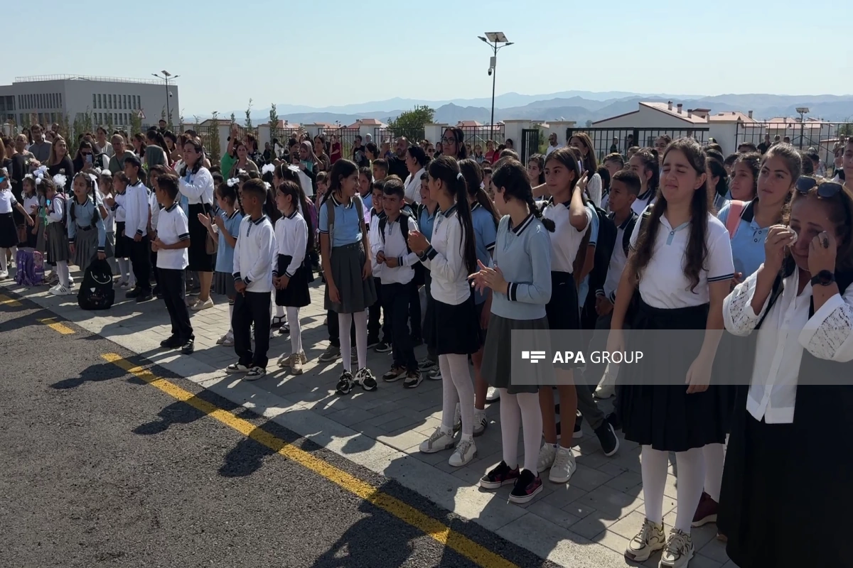 Cəbrayılın Şükürbəyli kənd tam orta məktəbində 33 ildən sonra tədris başlayıb - FOTO