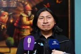 Heydər Əliyev Mərkəzində perulu rəssamın fərdi sərgisinin açılışı olub