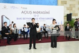 XII Bakı Beynəlxalq Kitab Sərgisinin açılış mərasimi keçirilib - FOTO