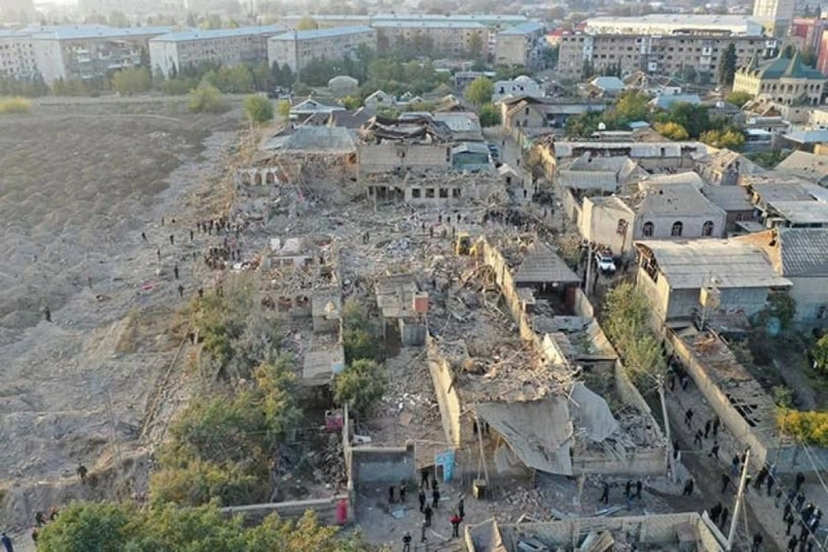 Ermənistanın Gəncədə törətdiyi növbəti terrordan 6 il ötür