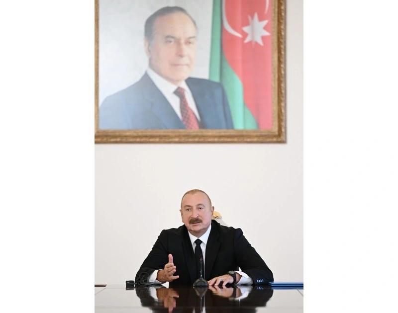 Prezident İlham Əliyev Bakıda keçirilən beynəlxalq konfransların iştirakçılarını qəbul edib - YENİLƏNİB