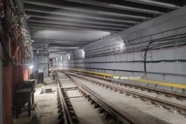 “Həzi Aslanov” metro stansiyasında dalanın yenidən qurulması yekunlaşıb - FOTO