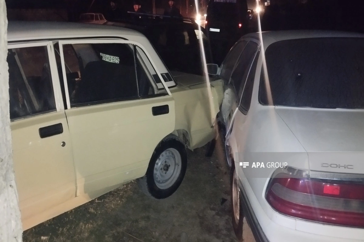 Xaçmazda 3 maşın toqquşub, xəsarət alan var - FOTO