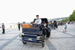 Leyla Əliyeva və Arzu Əliyeva Dənizkənarı Milli Parkda açılış və təqdimat mərasimlərində iştirak ediblər - FOTO