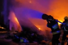 Culfada yük avtomobili yanıb - FOTO - VİDEO