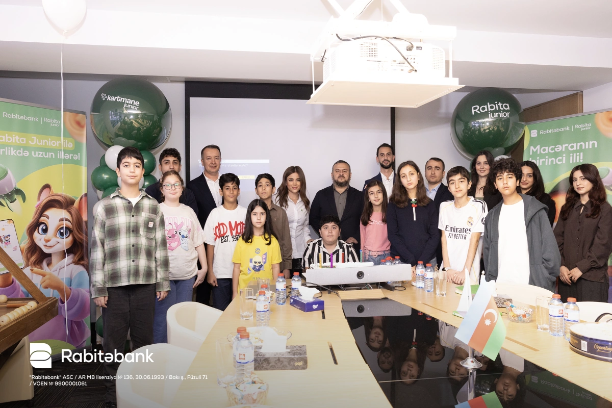 Rabitəbank “Rabita Junior”un ilk yaşını istifadəçiləri ilə birlikdə qeyd edib - FOTO