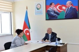 Zakir Fərəcov növbəti səyyar qəbul keçirib