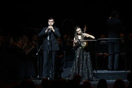 Montrödə Azərbaycanın incəsənət nümayəndələrinin iştirakı ilə qala konsert keçirilib - FOTO