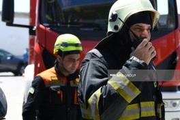 Keşlədə obyektdə yanğın söndürülüb - FOTO - YENİLƏNİB
