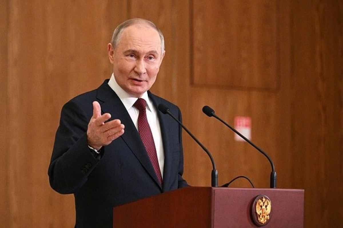 Vladimir Putin Mehriban Əliyevaya təbrik məktubu ünvanlayıb